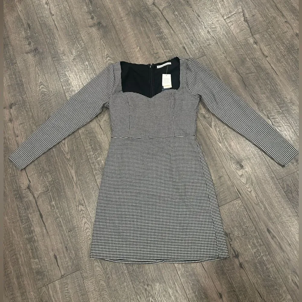 Abercrombie & Fitch Gingham Sweetheart Dress